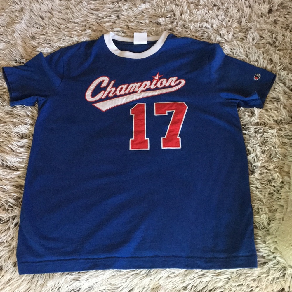 Champion blue tee XL